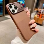 Leather Case iPhone 17 Pro - Brown