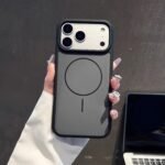 Leather Case iPhone 17 Pro Max- black