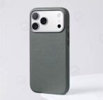 Leather Case iPhone 17 Pro max - grey