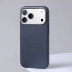 Leather Case iPhone 17 Pro - Blue