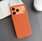 Leather Case iPhone 17 Pro max - orange